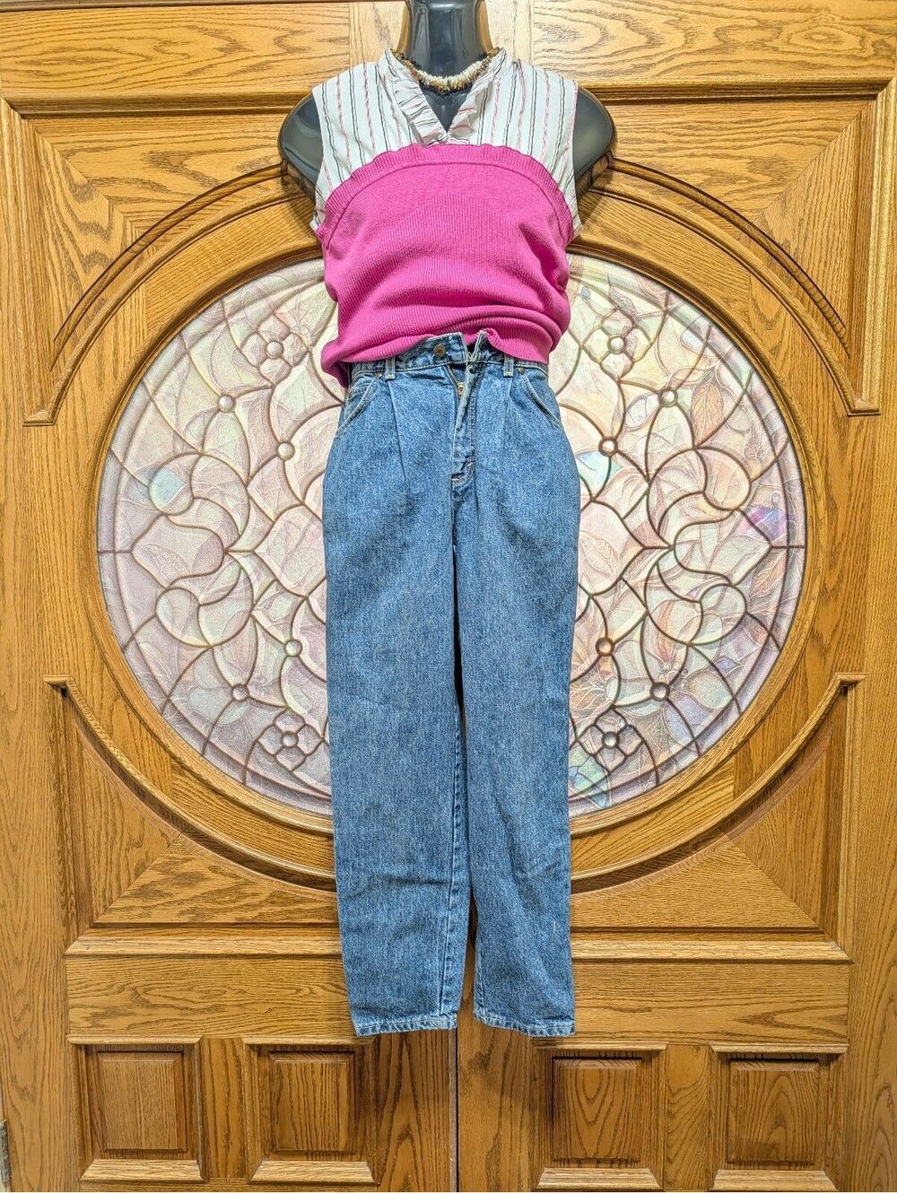 80s Orange Tab Levis High Waisted Tapered USA W26 L29 VTG